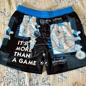 Baseball Lifestyle 101 x Monopoly Boys' 5” Boardwalk Slugger Shorts